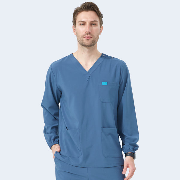 Grey Blue Long