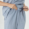 606 Snap-Shoulder V-Neck Scrub Set